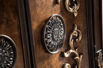 Aquilina Cherry/Oak Dresser - Ornate Home