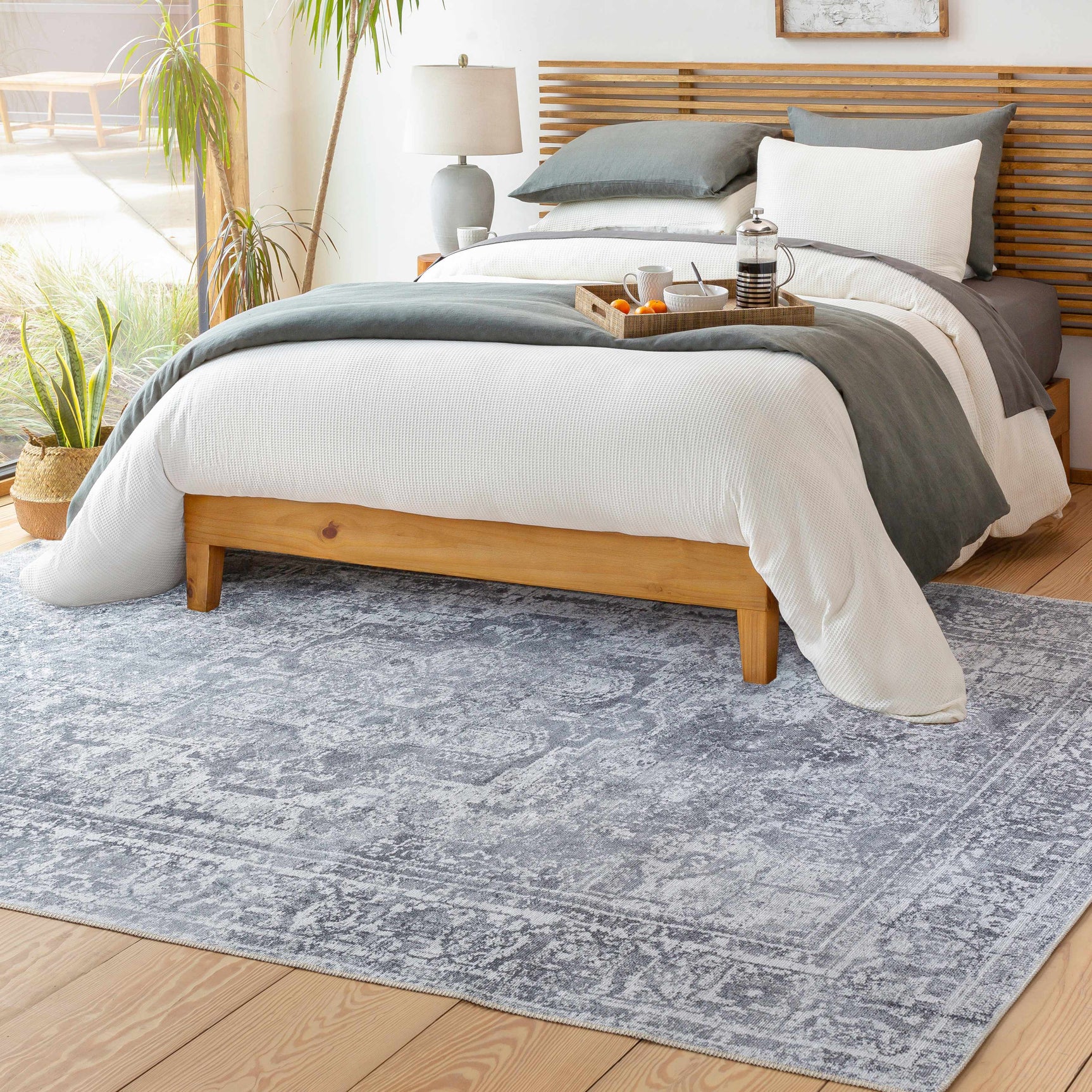 Aquino Washable Area Rug - Clearance - Ornate Home