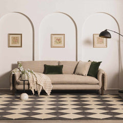 Aradia Charcoal Area Rug - Ornate Home