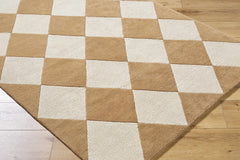 Aradia Tan Area Rug - Ornate Home