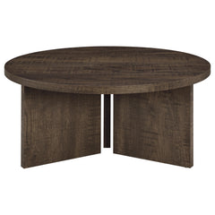 Aragon Dark Rustic Mango Coffee Table Set - Ornate Home