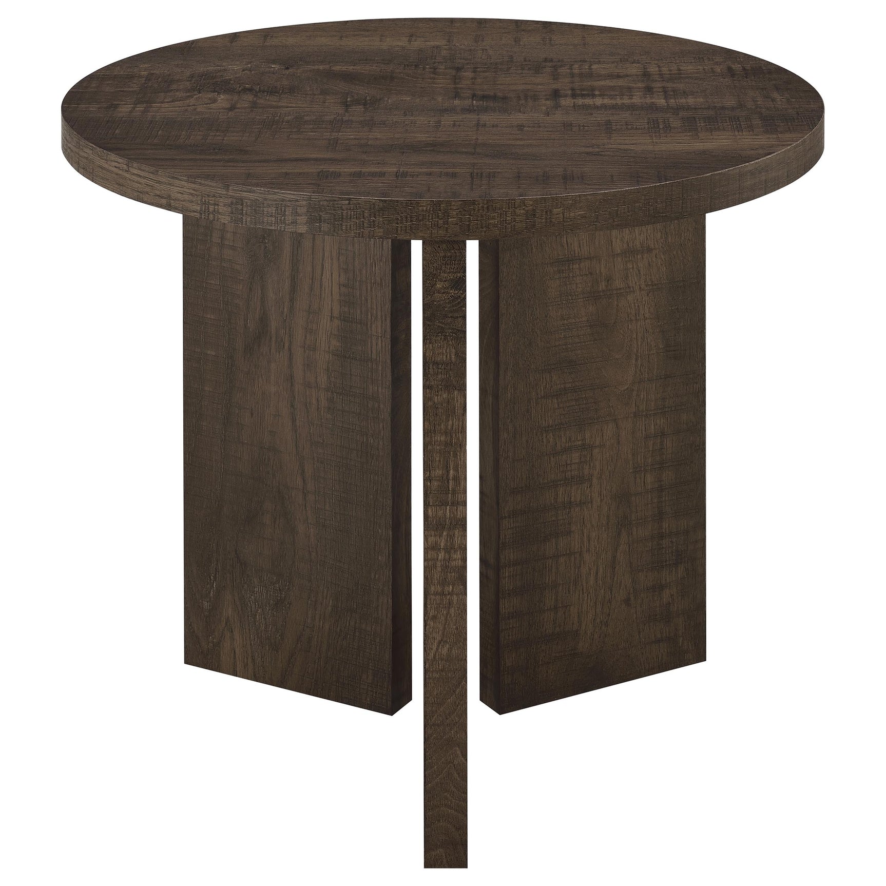Aragon Dark Rustic Mango End Table - Ornate Home