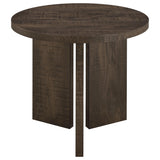 Aragon Dark Rustic Mango End Table - Ornate Home