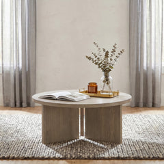 Aragon Latte Coffee Table - Ornate Home