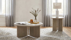 Aragon Latte Coffee Table Set - Ornate Home