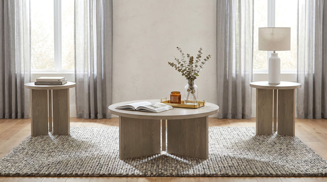 Aragon Latte Coffee Table Set - Ornate Home