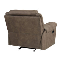 Aram Brown Glider Reclining Chair - Ornate Home