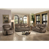 Aram Brown Glider Reclining Chair - Ornate Home