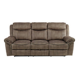 Aram Brown Sofa & Loveseat - Ornate Home