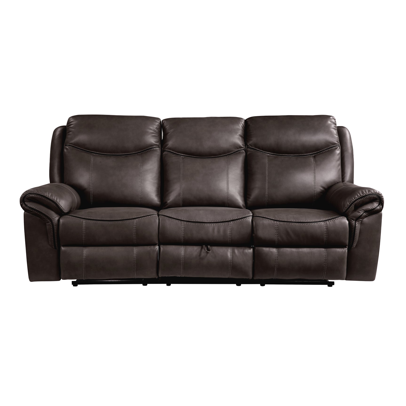 Aram Dark Brown Sofa & Loveseat - Ornate Home
