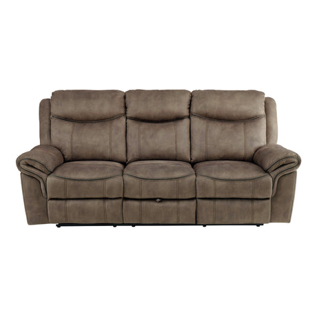 Aram Dark Brown Sofa & Loveseat - Ornate Home