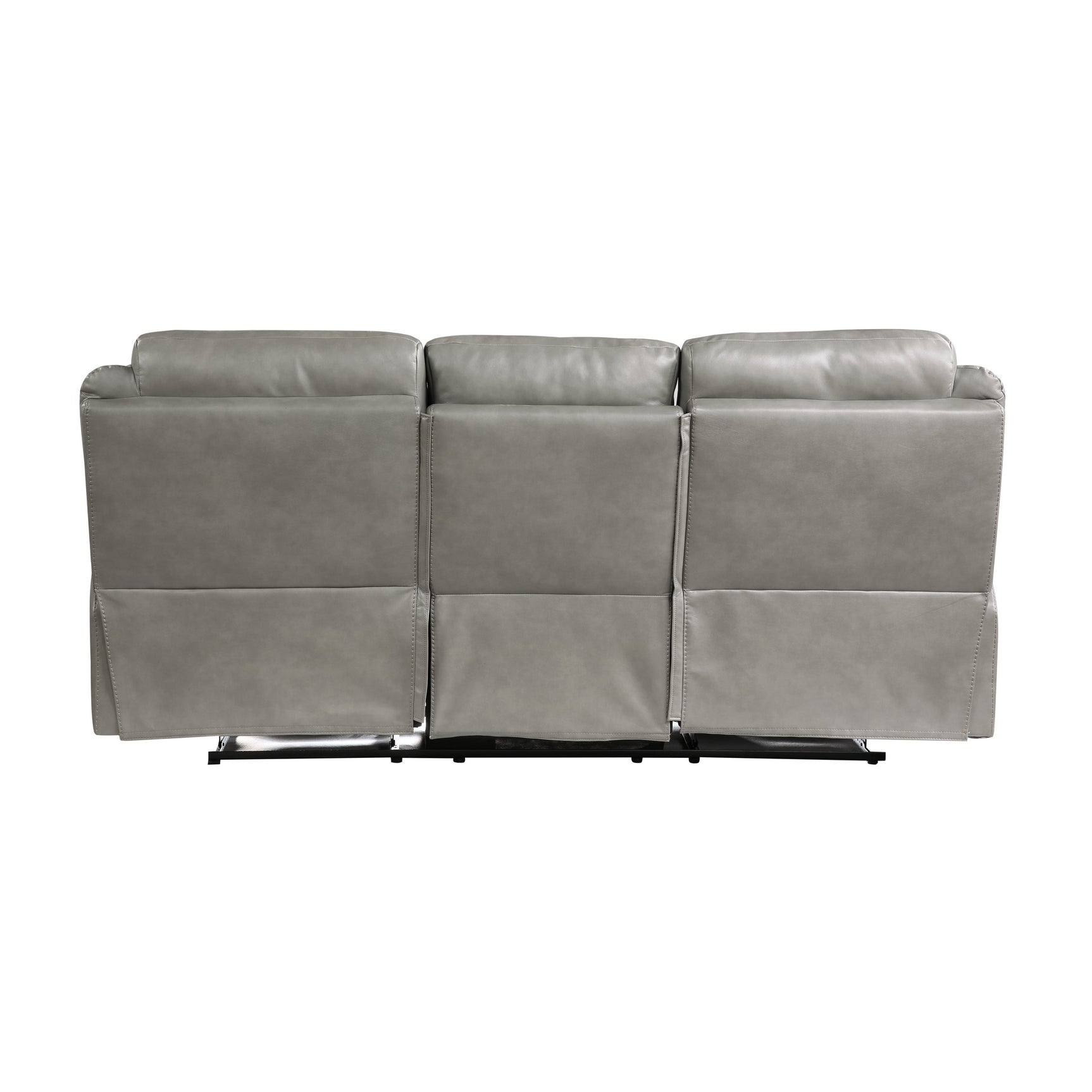 Aram Gray Double Reclining Sofa - Ornate Home