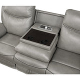 Aram Gray Double Reclining Sofa - Ornate Home