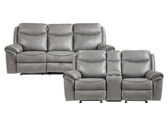Aram Gray Sofa & Loveseat - Ornate Home