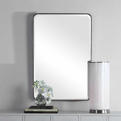 Aramis Silver Mirror - Ornate Home