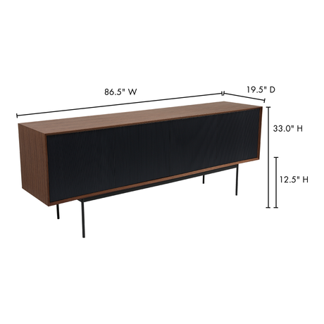 Araya Brown Sideboard - Ornate Home