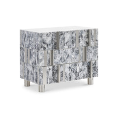 Araya Dark Green Nightstand - Ornate Home