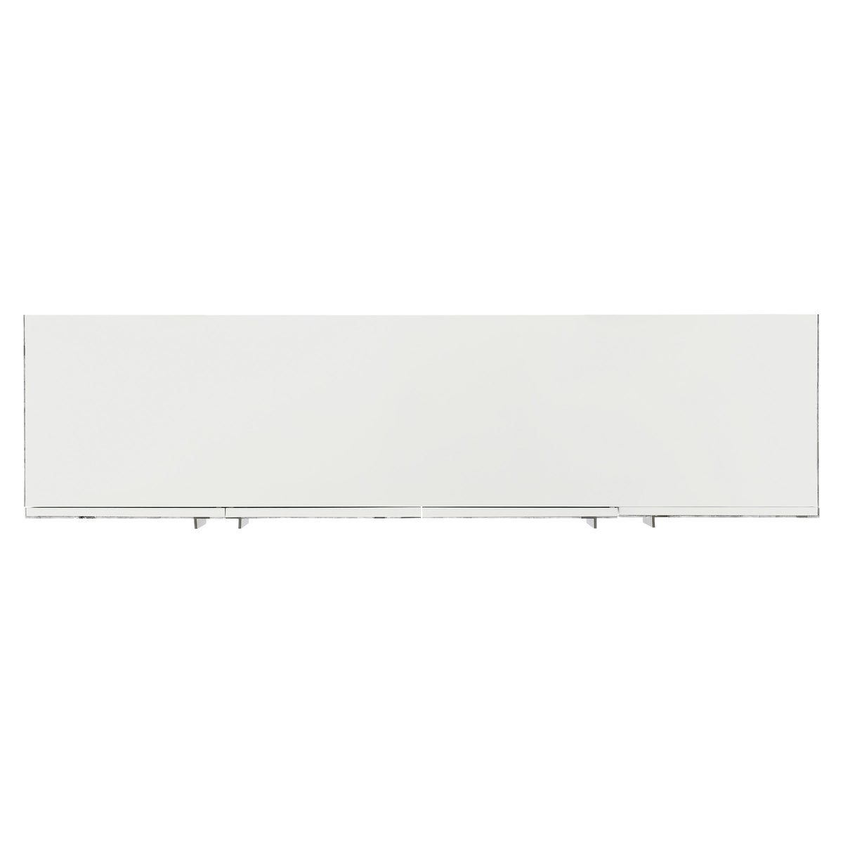 Araya Entertainment Gray/Silver Credenza - Ornate Home