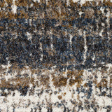 Arboles Abstract Lined Plush Area Rug - Ornate Home