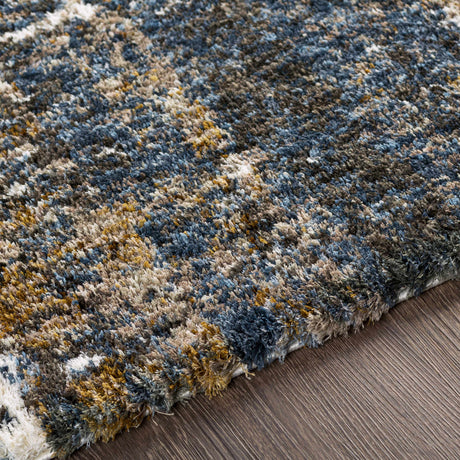 Arboles Abstract Lined Plush Area Rug - Ornate Home