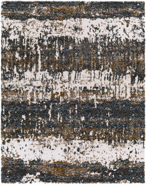 Arboles Abstract Lined Plush Area Rug - Ornate Home