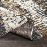 Arboles Abstract Lined Plush Area Rug - Ornate Home