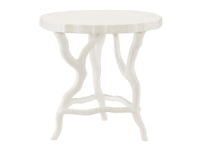 Arbor Chalky White Side Table - Ornate Home