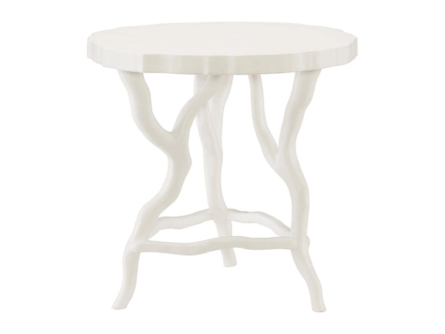 Arbor Chalky White Side Table - Ornate Home