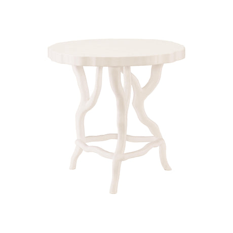 Arbor Chalky White Side Table - Ornate Home