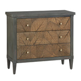 Arbor Gray/Brown Three-Drawer Chest - Ornate Home