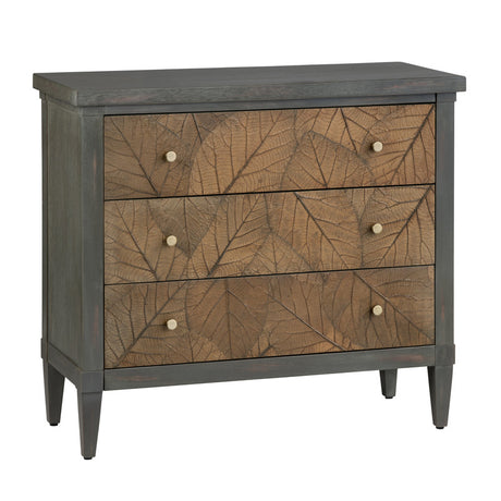 Arbor Gray/Brown Three-Drawer Chest - Ornate Home