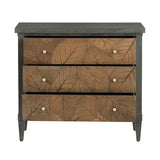 Arbor Gray/Brown Three-Drawer Chest - Ornate Home