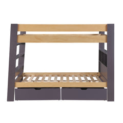 Arbor Gray Full Bunk Bed - Ornate Home