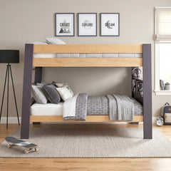 Arbor Gray Full Bunk Bed - Ornate Home