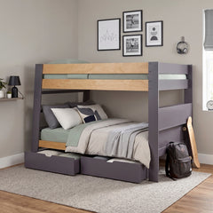 Arbor Gray Full Bunk Bed - Ornate Home
