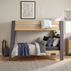Arbor Gray Twin Bunk Bed - Ornate Home