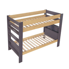 Arbor Gray Twin Bunk Bed - Ornate Home