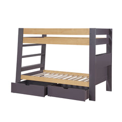 Arbor Gray Twin Bunk Bed - Ornate Home