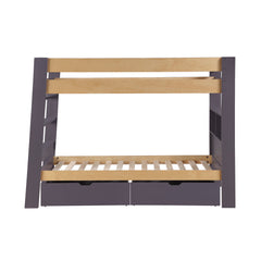 Arbor Gray Twin Bunk Bed - Ornate Home