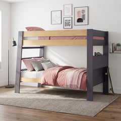 Arbor Gray Twin Bunk Bed - Ornate Home