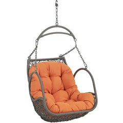 Arbor Orange Outdoor Patio Swing Chair Without Stand - Ornate Home