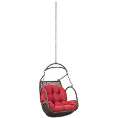 Arbor Red Outdoor Patio Swing Chair Without Stand - Ornate Home