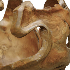Arbor Teak Crest Indoor-Outdoor Bowl - Ornate Home