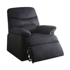 Arcadia Black Woven Fabric Motion Recliner - Ornate Home