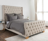 Arcadia Charcoal Duvet Cover - Ornate Home