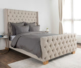 Arcadia Charcoal Duvet Cover - Ornate Home