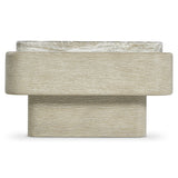 Arcadia Clay/Kalta Faux Stone Cocktail Table - Ornate Home