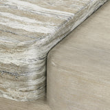 Arcadia Clay/Kalta Faux Stone Cocktail Table - Ornate Home