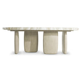 Arcadia Clay/Kalta Faux Stone Dining Table - Ornate Home