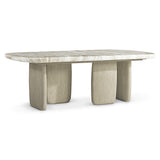 Arcadia Clay/Kalta Faux Stone Dining Table - Ornate Home